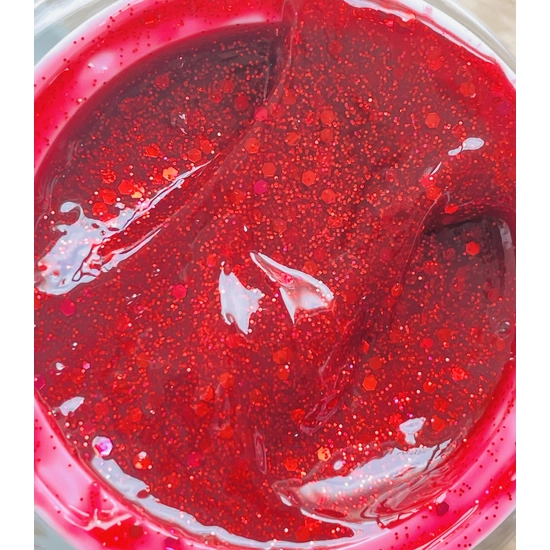 NiiZA AcrylGel - Glitter Red 5g