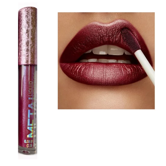 Liquid Lip Color folyékony rúzs Metal #1 Purple