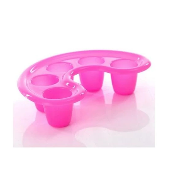 Áztató tál - pink 5ujjas