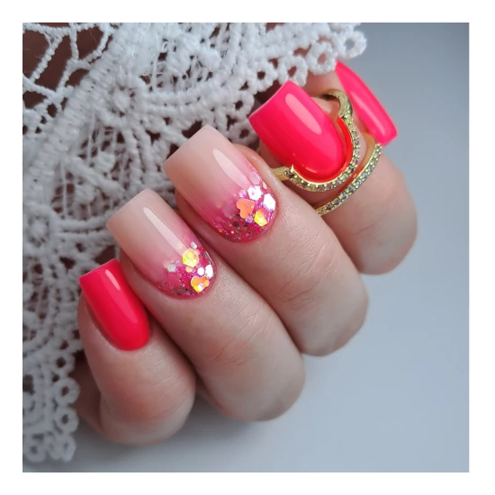 NiiZA Gel Polish 4ml - 019 NEON pink