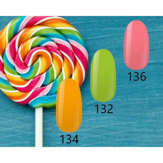 NiiZA Gel Polish Lollipop TRIÓ 132, 134, 136 (3x4ml)
