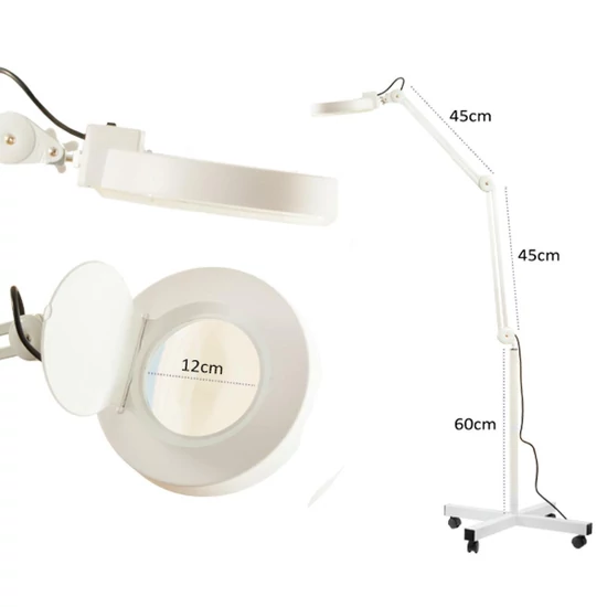 Álló kozmetikai lámpa 22W kör LED
