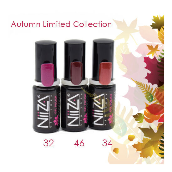 NiiZA Gel Polish Autumn Limited Collection 32,34,46 (3x7ml)