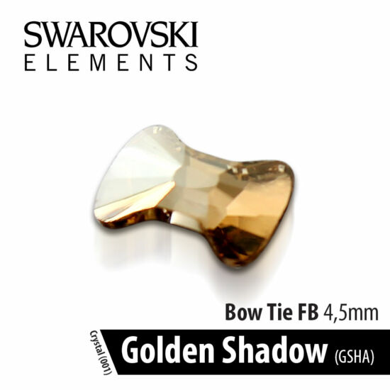 Swarowski strasszkő golden shadow masni