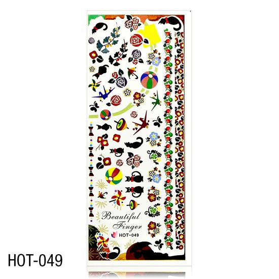 Körömmatrica HOT-049