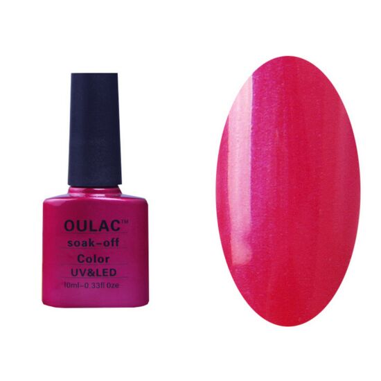 Oulac gél lakk 06 - gyöngyház lilás pink
